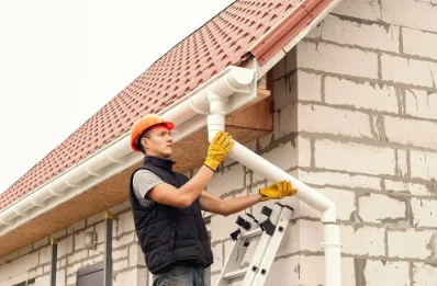 Pose et remplacement de gouttières à Fourcatier-et-Maison-Neuve